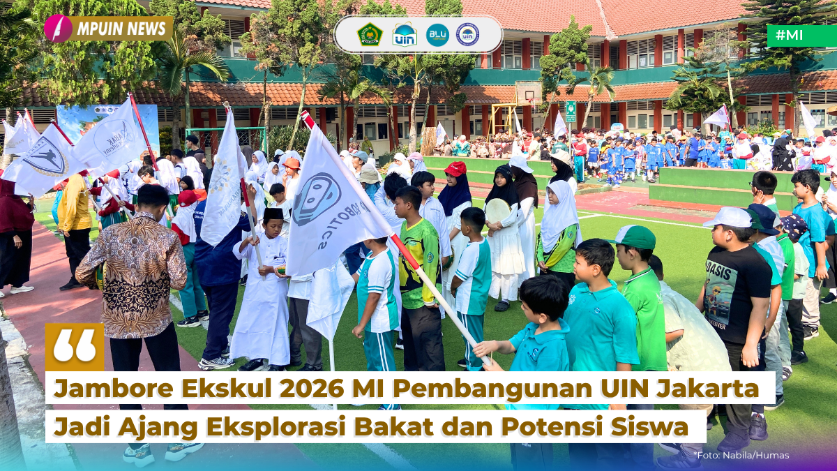Jambore Ekskul 2026 MI Pembangunan UIN Jakarta Jadi Ajang Eksplorasi Bakat dan Potensi Siswa